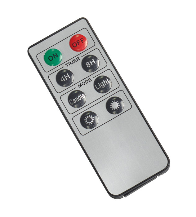 Juletræslys LED med clips 10 stk. H10,5 cm